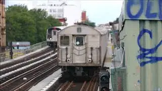 Riding R32's on the J-Train