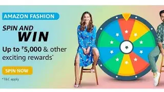 Amazon Fashion Spin And Win Quiz Answers Today | 11 June 2021