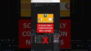 After effects composition size trick #shorts #shortsvideo #aftereffectstutorial