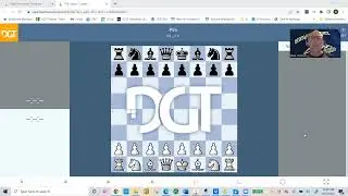 How to set up tournament and live stream game on DGT chess e-board