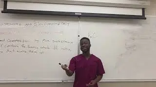 Compounds and stoichiometry: MCAT General Chemistry review Part 2