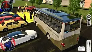 Ferry Port Car Parking Simulator &ndash; Extreme Luxury Bus Parking Challenge with Real Traffic 🚌🔥