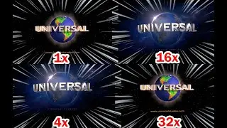 Universal old and new logo intro Getting 999999X Speed