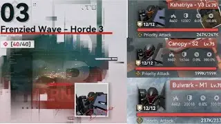 Extreme peak value assessment last stage (cycle 17), Maximum Frenzy 40 [Girls Frontline 2 gameplay]