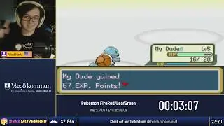 #ESAMovember Speedruns - Pokemon FireRed/LeafGreen [Any%] by PulseEffects