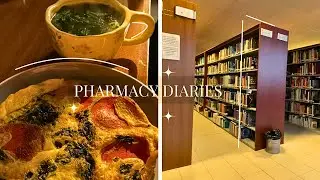 6AM - 9PM Productive Study Vlog 🧺 Pharmacy Student Living Alone