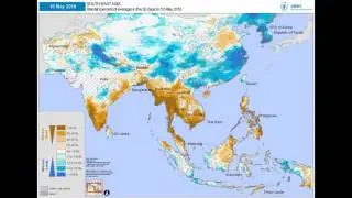 WFP VAM - Seasonal Monitor: South East Asia | 30 Day Rainfall (% of Average)