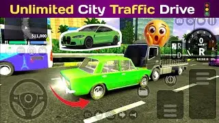 🏙️ Ultimate City Car Drive | Endless Traffic Challenge 2025