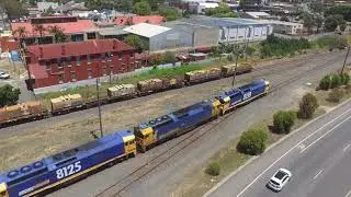 Western Victoria Railfanning - 6th-8th Jan 21 - Drone video