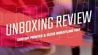 Unboxing AK Athletics&rsquo; Custom Wrestling Mat with M80TrainingNWrestling!