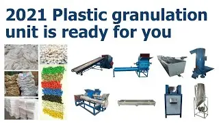 2021 Plastic granulation unit is ready for you
