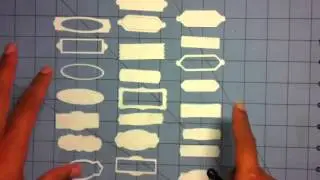 Background shapes for your SU word window punch