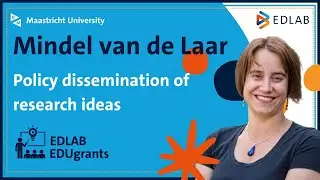 Mindel van de Laar - Policy dissemination of research ideas