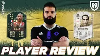 DIALLO 74 WINTER WILDCARD E FERDINAND 88 /// FIFA 22 PLAYERS REVIEW