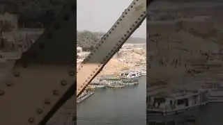 🌊 Nmho Ghat, Banaras | Train Ride Magic | 30 Sec Travel Vibes 🚂✨