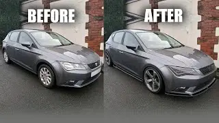 Modifying a Seat Leon MK3 in 5 minutes on Photoshop