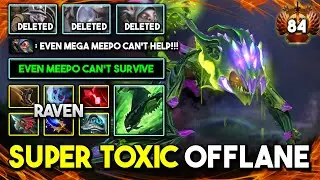 SUPER TOXIC OFFLANE By Fantic.Raven Viper Aghs Scepter + Bloodstone Build Even Meepo Can't Survive