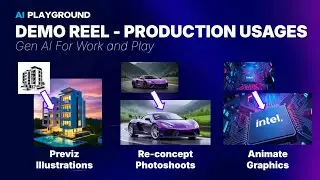 AI Playground For Work Demo Reel