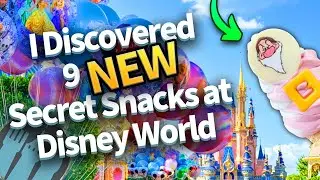 I Discovered 9 NEW Secret Snacks at Disney World