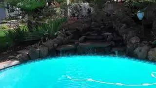 Solar Powered Pump Running Pool!!!  Video 1 of 3