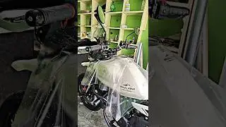 Himalayan 450 kaza brown ppf.. #himalayan #450 #kazabrown #ppf #himalayanppf #automobile  #bike