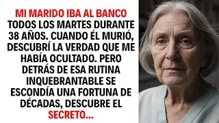 MI ESPOSO IBA AL BANCO TODOS LOS MARTES DURANTE 38 AÑOS. CUANDO MURIÓ, DESCUBRÍ LA VERDAD DE QUE....