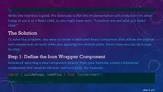 How to Create a React Component Wrapper for Icons with lucide-react