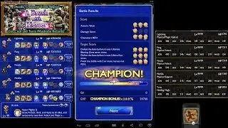 Final Fantasy Record Keeper - A Brush With Heroes - Winning Runs (Apocalypse+ Squall)