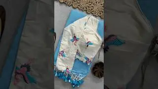 🤗PRESENTING NEW Handloom Khadi  COTTON Saree 1399/- free  WhatsApp msg *8500998288*