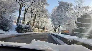 Entire United Kingdom covered in White blanket #snow#uk #winter#indianinuk#doctravels 