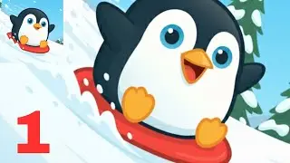 Sled Surfers - Gameplay Walkthrough Part 1 - Trying To Finish