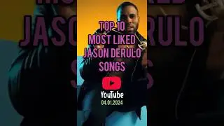 Top 10 Jason Derulo's Most Liked Songs #jasonderulo