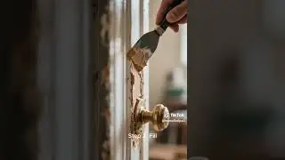 Cracked Door Frame? Fix it in 5 Minutes - Save &euro;100+! #Shorts