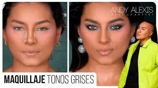 Grey Smokey Eye  | Andy Alexis Maquillador 