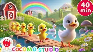 Five Little Ducks | Early Math and Counting Song for Children