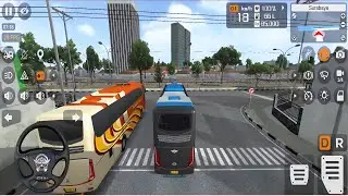 New Bus Simulator ndonesia 2025🚍🔥 Euro City Adventure 3D Bus Driving - IAndroid Gameplay