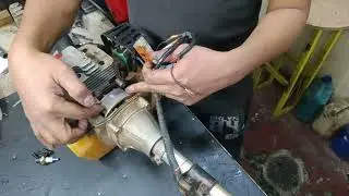Como trocar a bobina da ro&ccedil;adeira.