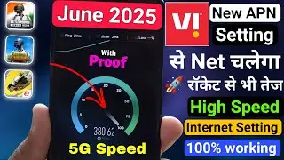 🚀Vi APN Settings June 2025⚡| Vi Network Problem Solution✅| Fix Vi Internet Not Working Fast