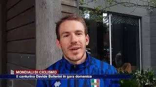 Etg - Il canturino Davide Ballerini domenica in gara ai Mondiali di ciclismo