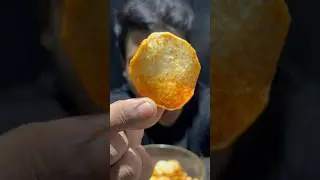 Crispy Taro Root Chips #asmr #shorts #chips