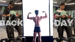 Peak week day 2 & Back day | MR.KOTTAYAM Prep Series | Fitness