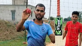 Unboxing Hard Plastic bat And Test with Nivia Tennis Ball..❤️🏏✅...
