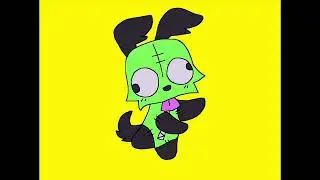 (FLASHING) EPILEPTIC TECHNO MEME - INVADER ZIM