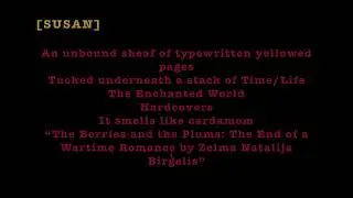 Three Houses - the manuscript - Lyrics