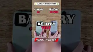 🔋⚡Xiaomi 15 Vs iPhone 16 Pro - Real Battery Test 🎉🔋!!
