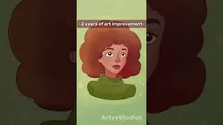 2 YEARS of art improvement #art #rememberspark #artimprovement #drawing #growth