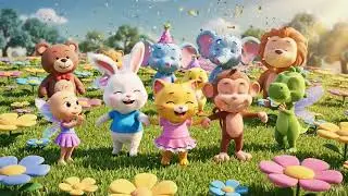 Dubi Dubi Dum Dum with Animals & More Kids Rhymes #dudidudidamdam  #dudidudidamdamsong