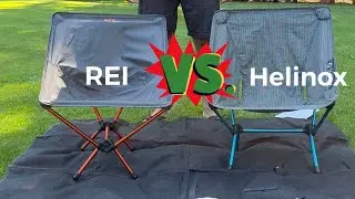 REI Flexlite Air vs. Helinox Chair Zero Comparison for Ultralight Backpacking