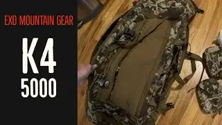 Exo Mountain Gear K4 5000 | Unboxing & Review - First Lite Fusion Pack & Frame & Accessories