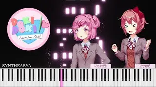 Doki Doki Literature Club! | SYNTHEASYA (Piano Medley Tutorial)